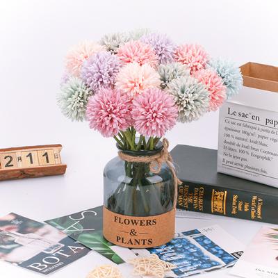 Artificial Dandelion Flower Real Touch Mock Flower for Home Decoration
