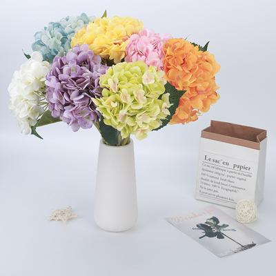 Artificial Hydrangea Flower Real Touch Mock Flower for Home Decoration