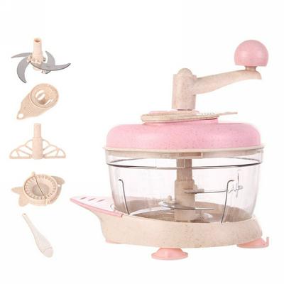 Vegetable Meat Grinder Handmade Kitchen  Food Chopper Manual Pulling Processor Blender 