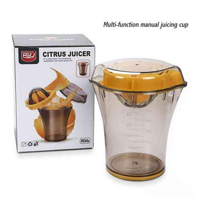 Multifunctional Manual Juicer Cup Simple Environmental Protection Fruit Squeezer