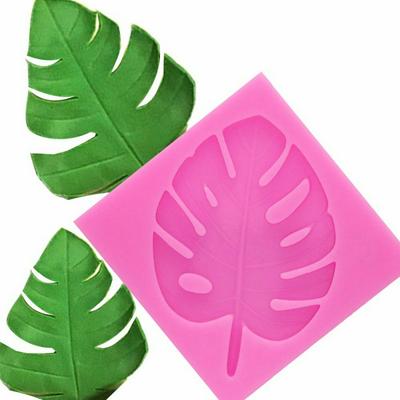 3D Tree Leaf Molds Sugarcraft Silicone Turtle Fondant Cake Decorating Leaves Cookie Mold 