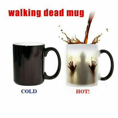 Color Changing Mug Bloody Coffee Cup BPA Free Ceramic Cup for Halloween