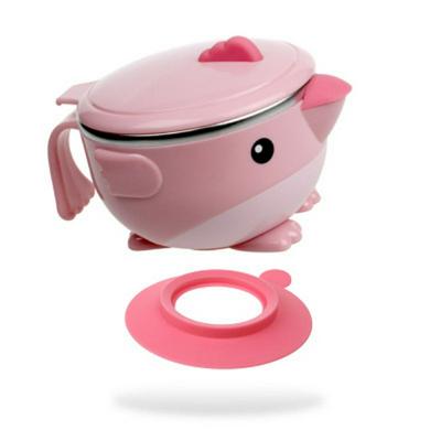 Korea GoryeoBaby Children's Tableware Set Baby Water Injection Supplementary Food Insulation Bowl Spoon