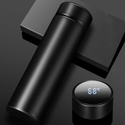 Smart Water Bottle 304 Stainless Steel Insulated Bottle with LED Display and Matte Finish