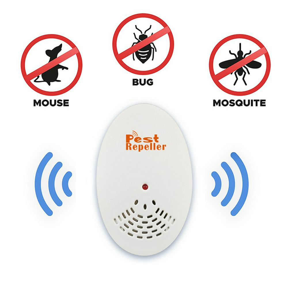 Ultrasonic Pest Repellent Mosquito Control Electronic Wave Plug in Flea ...