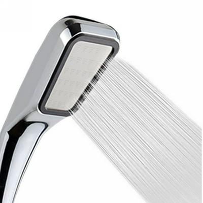 300 Pressure Shower Nozzle Water Saving ABS Bath Shower Chrome-plated Water Booster
