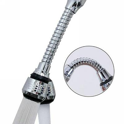 2 Modes of Water Saving Faucets Aerators 360 Degrees Rotation Sparger Filter ABS Plastic Kitchen Faucets Nozzles Spouts