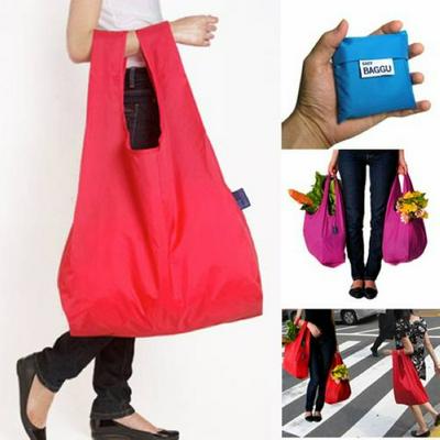 Color Random Environmental Protection Shopping Bag Folding Storage