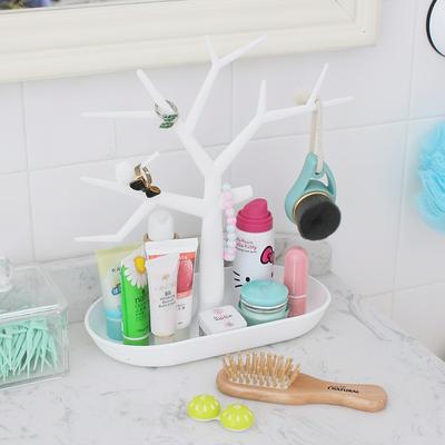 New Bird Tree Branch Jewelry Organizer Key Storage Rack Plastic Bracelet Necklace Hanger Earring Display Stand Holder