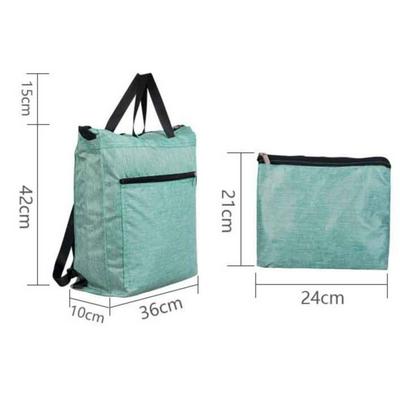 36x10x42cm Multi-Functional Waterproof Large Capacity Shoulders Portable Folding Reusable Supermarket Travel Shopping Eco Bags 