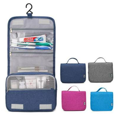 18.5*22cm Korean High-capacity Travel Wash Bag Cosmetic Storage Bag Collapsible 
