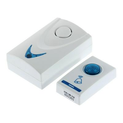 LED Wireless Doorbell Battery Powered 38 Tune Songs 1 to 1 Remote Control Home Security Smart Doorbell 