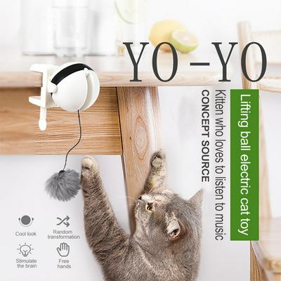 Yo-Yo Lifting Ball Electric Funny Cat Interactive Toy