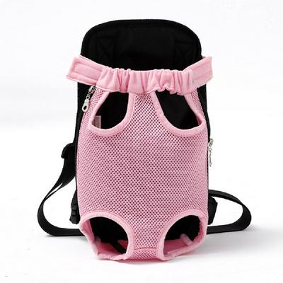 Dual-Use Pet Carrier Dog Front Chest Mesh Outdoor Travel Breathable Shoulder Backpack Bag for Dogs 
