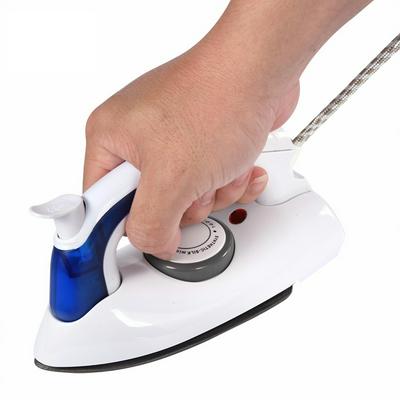 Traveling Mini Portable Foldable Electric Steam Iron Clothes With 3 Teflon Gears Pouch Base Iron 