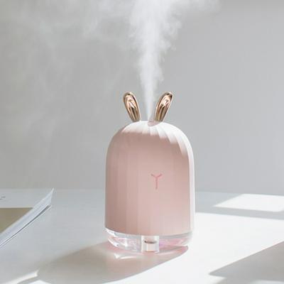 Cute Deer Electric Humidifier Silent Cool Mist Air Purifier with Colorful Light Effects