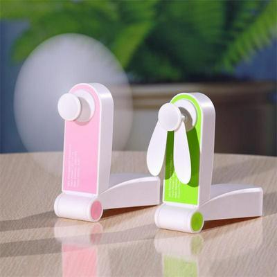 Mini Folding Leaf Pocket Fan Portable Small Fan Office Small Wind Mini Fan