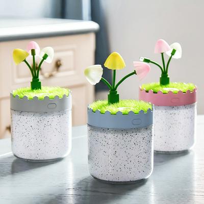 Well Star Landscape Grass Humidifier USB Mushroom Colorful Night Light Ambient Light 