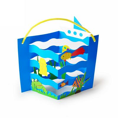 Children's Paper Crafts Fun DIY Paper Puzzles of The Sea World
