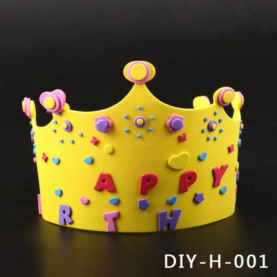 Chlidren's Birthday Crown Need to Be Assembled EVA Educational Toy
