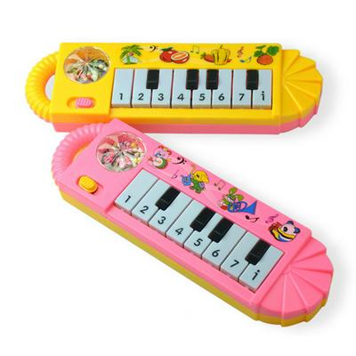 Animal Farm Portable Small Eight-Key Music Keyboard Musical Instrument Baby Kids Musical Early Educational Toy