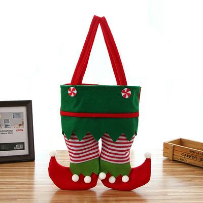 Christmas Elf Boots Festive Candy Gift Bag for Samll Gifts Like Chocolates, Candy 