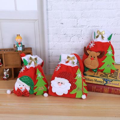 Merry Christmas Candy Bag Xmas Decorat Gift Christmas Gift Bag 