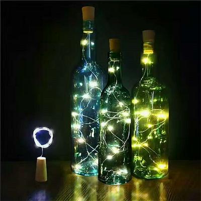 2M 20-LED Bottle Corks Light String Lamp Garland Glass Crafts Decorate Lights Lamp New Year Christmas String Lights