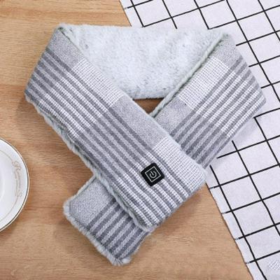 USB Heating Winter Warm Graphene Hot Compress Neck Protector Smart Electric Heated Scarves for Men and Women