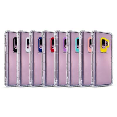 Big Eyes Dustproof Snowproof Clear Transparent Soft TPU Hybird Back Cover Protective Case for Samsung Galaxy S9