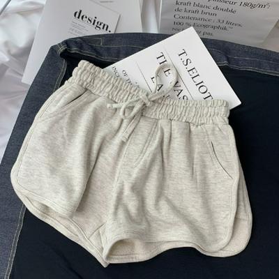 Women's Loose Ins All-match High Waist Casual Wide-leg Sports Shorts A-line Pants