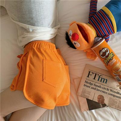 Women's Loose and Versatile High Waist Casual Wide Leg Shorts A-line Hot Pants