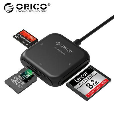 ORICO CRS31A 4 in 1 USB 3.0 Flash Multi Memory Card Reader for TF / SD / MS / CF 4 Write Simultaneously 