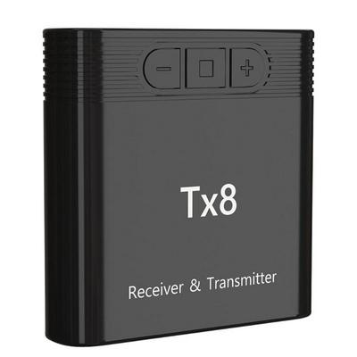 TX8 2 in 1 Bluetooth Audio Zender Ontvanger Draadloze Adapter Auto Kit