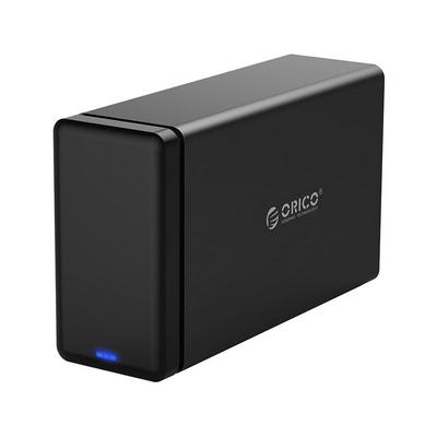 ORICO NS200C3 2 Bay 3.5inch SATA HDD Enclosure USB Type-C 5Gbps 20TB Supports UASP 