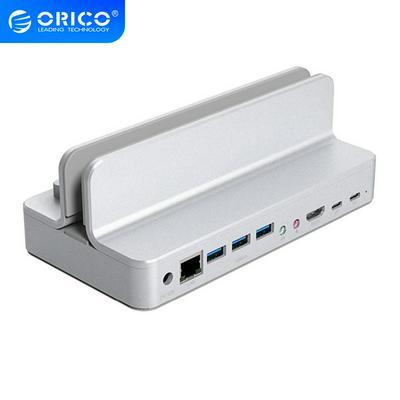 ORICO ANS6 Aluminum Alloy USB3.1 Splitter Multifunctional Computer Type-C Docking Station Converter HUB