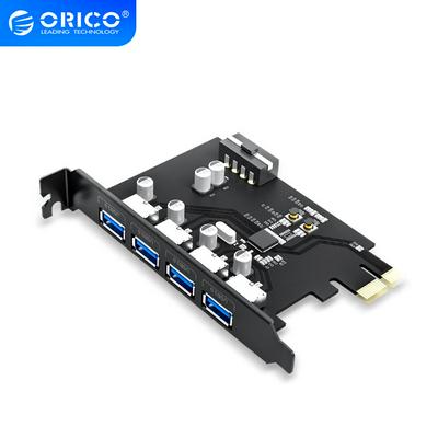 ORICO PME-4U PCI-E to USB3.0 Extended Mac Pro Workstation Free Drive Black Apple Adapter Card 