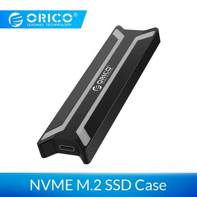 NVMe PCIe M.2 SSD Enclosure, ORICO PBM2-C3 SSD Aluminum Alloy Case with Type-C 3.1 Port