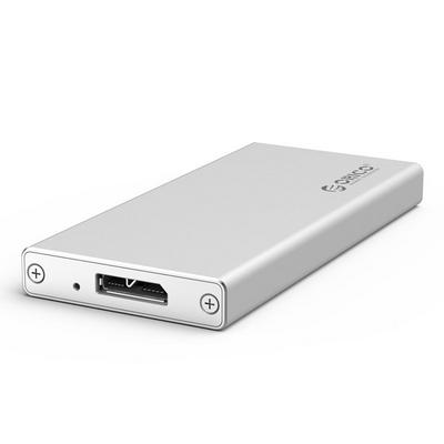 ORICO MSA-U3 mSATA all aluminum mobile portable solid-state hard disk box, USB3.0 Micro B interface,Support Capacity 2TB