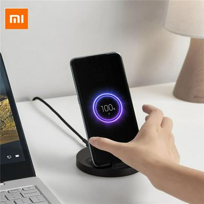 Xiaomi Vertical Wireless Fast Charger Stand 20W Max Dural Unit Design for Mi 9 / 9 Pro and Later Xiaomi Supporting Devices