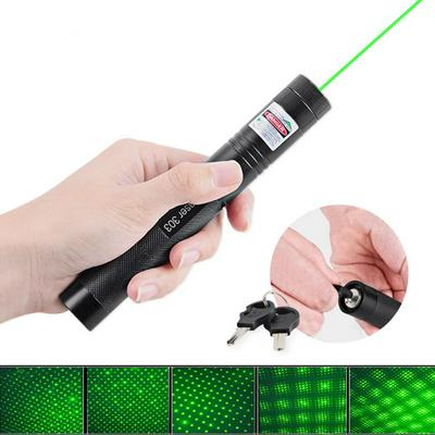 532nm 5mW 303 Green Laser Pen Adjustable Focus Burning Match Beam Lazer Pointer