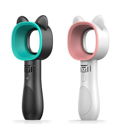 Mini Portable Handheld Bladeless Fan with Base 
