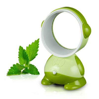 Mini USB Bladeless Table Fan with Anti-slide Base for Home Office 