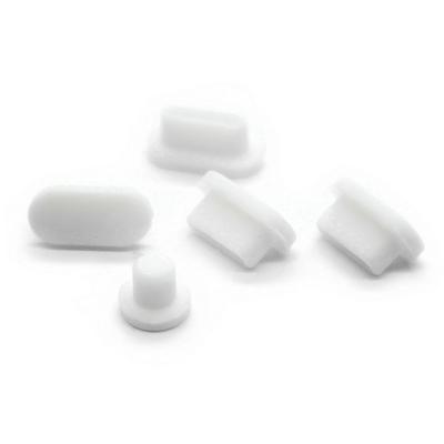 5 * Emboitement Silicone Dust Plug All Port Interface Protector Universal for Macbook 12 Inch 1706，1707，1708，1988，1989，1990，1932