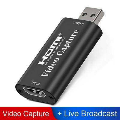 4K Video USB 3.0 capture HDMI card Video Grabber Record Box for PS4 Game DVD Camcorder Camera Recording Live Streaming