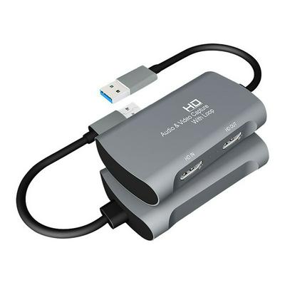 Z31 Portable HDMI/F to HDMI/F+USB2.0/M Multifunction Audio/Video Capture Card Support VLC,OBS,Amcap 