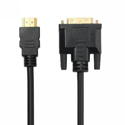 HDMI to DVI-D 24+1 Video Adapter Cable-Male HDMI to DVI HDMI / DVI Cable 1080P Connector 1m 2m 3m 5m 10m