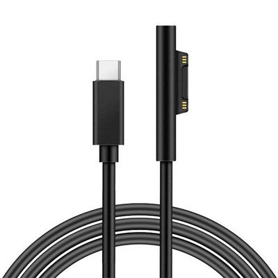 1.8M USB C Type C Charger PD Charging Cable Cord For Surface Pro 3 4 5 6 Pro3 Pro4 Pro5 pro6 book1 Book2 GO Laptop