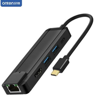 Type-C  4K HDMI Ethernet Rj45 TV HDTV Video Converter HUB Macbook Laptop Computer PC Cable Adapter 