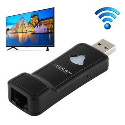 EDUP EP-2911S Wireless USB 300Mbps Turn WiFi RJ45 Rate 2.4GHz Repeater 
